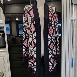 ISAAC MIZRAHI LIVE CARIDGAN SWEATER